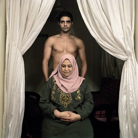 EGYPT, MOTHER AND SON